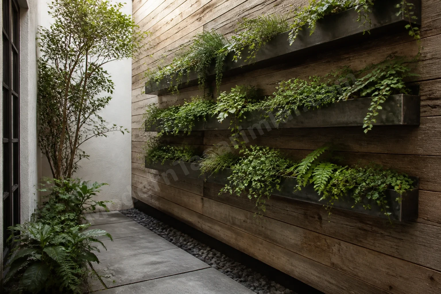 Avlu cepheye living wall