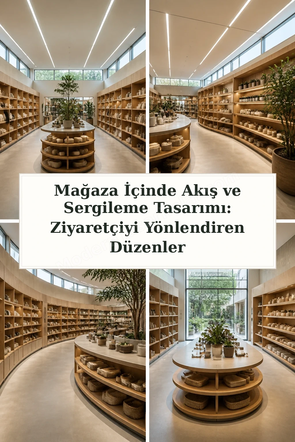 Mağaza İçinde Akış ve Sergileme Tasarımı: Ziyaretçiyi Yönlendiren Düzenler için dört tasarım fikri