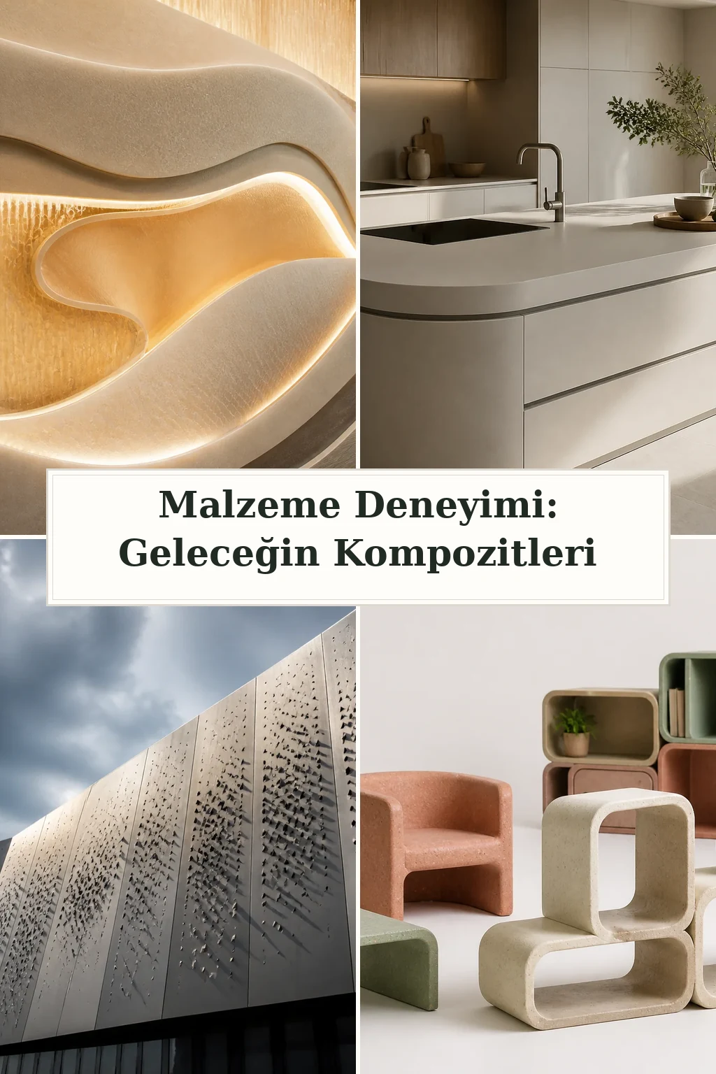 Malzeme Deneyimi: Geleceğin Kompozitleri için dört tasarım fikri
