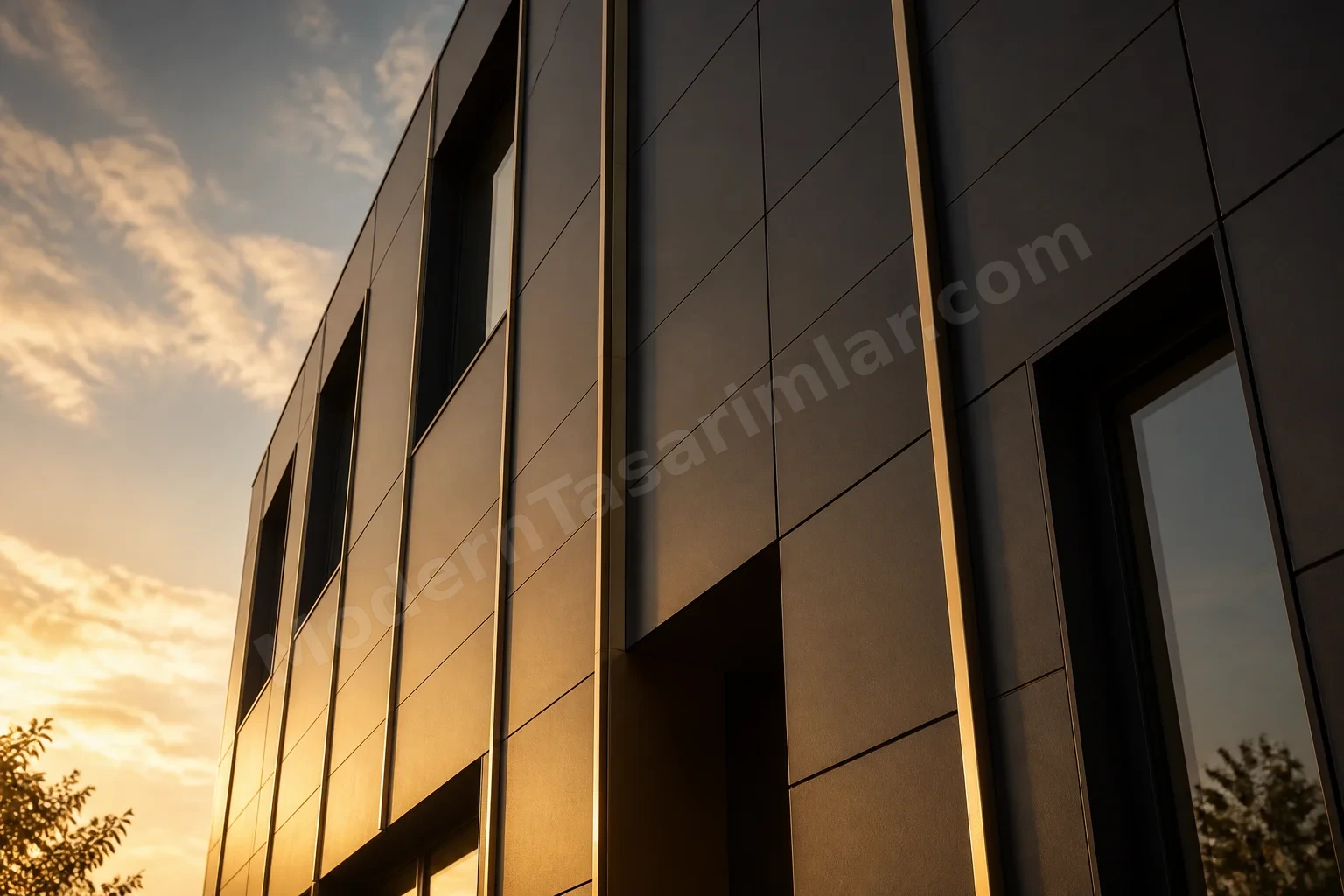 Mat kömür panellerde metal ayırma profilleri